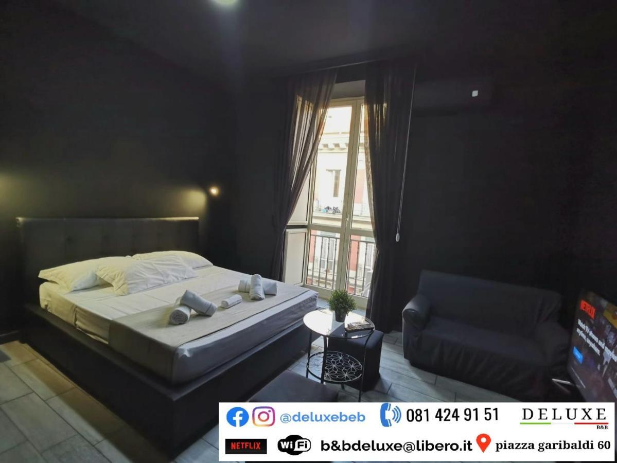 Deluxe B&B Napoli Central Station Dış mekan fotoğraf