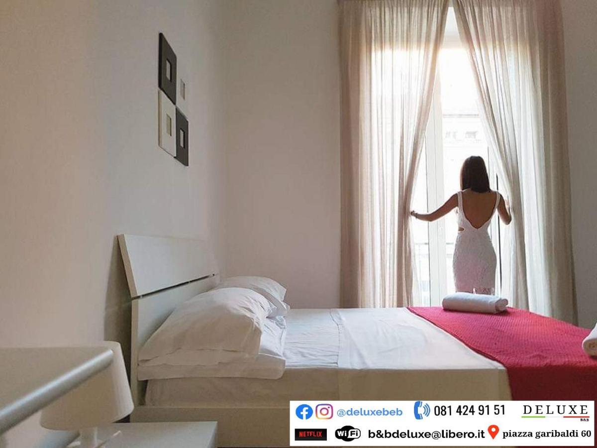 Deluxe B&B Napoli Central Station Dış mekan fotoğraf