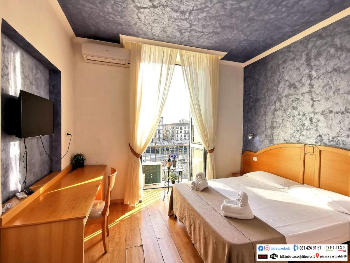 Deluxe B&B Napoli Central Station Dış mekan fotoğraf